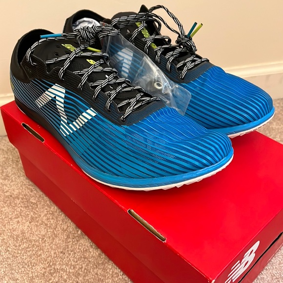 New In Box New Balance MXC5KBW4 Cross Country Spikes Size 11